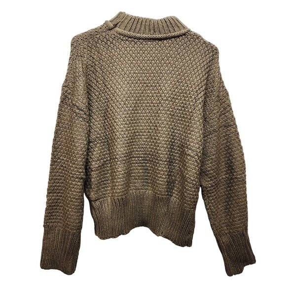 Deepself Womens Knit Turtleneck Sweater Size M Warm & Cozy - Picture 4 of 7